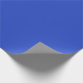 Solid Persisch blau Geschenkpapier (Ecke)