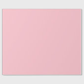 Solid Pink Geschenkpapier (Flach)