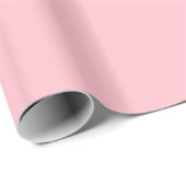 Solid Pink Geschenkpapier (Rolleneckpunkt)