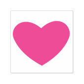 Solid Pink Heart Permastempel (Design)