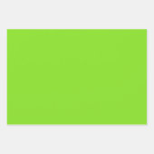 Solid Pink Orange Green Geschenkpapier Set (Vorderseite 3)