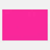 Solid Pink Orange Green Geschenkpapier Set (Vorderseite)