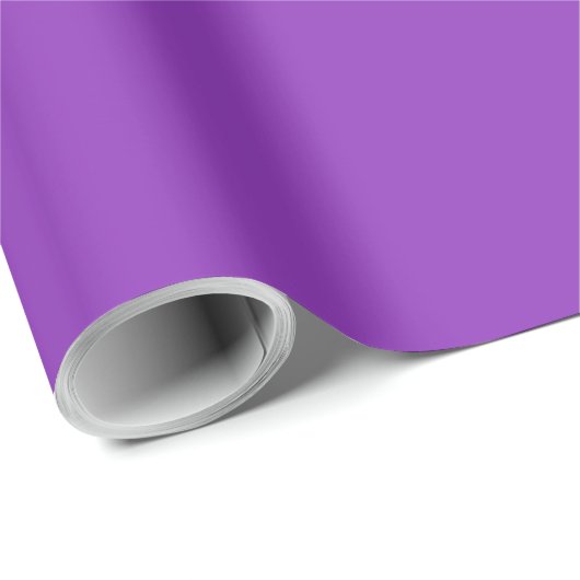 Solid plain violet bright purple geschenkpapier (Rolleneckpunkt)