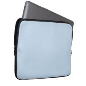 Solid Powder Blue Laptopschutzhülle (Vorne Rechts)
