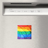 Solid Pride - Gay Pride Flag geschlossen Magnet (In Situ (Geschirrspüler))