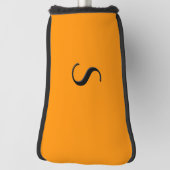 Solid Princeton Orange Personal Golf Headcover (Rotieren 90)