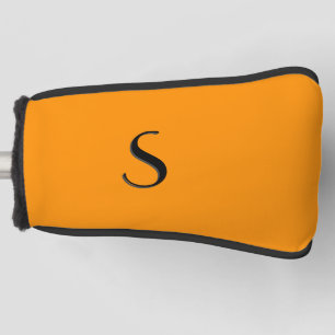 Solid Princeton Orange Personal Golf Headcover