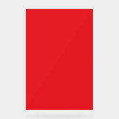 Solid Red Background  Acrylschild (Vorderseite)