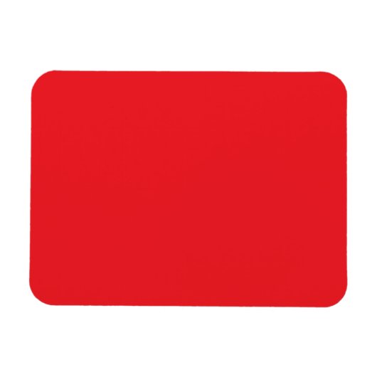 Solid Red Background  Magnet (Horizontal)