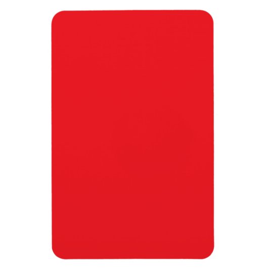 Solid Red Background Magnet (Vertikal)