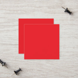 Solid Red Background  Telefonnummerkarte