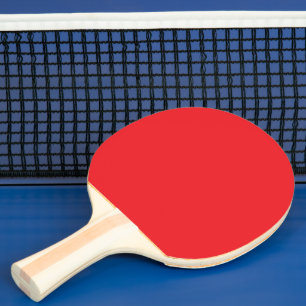 Solid Red Background Tischtennis Schläger