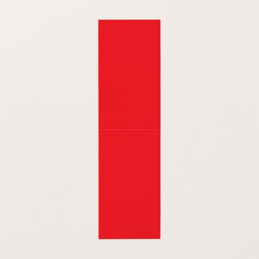 Solid Red Background Visitenkarten (Außenseite Aufgefaltet)