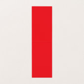 Solid Red Background  Visitenkarten (Innenseite Aufgefaltet)
