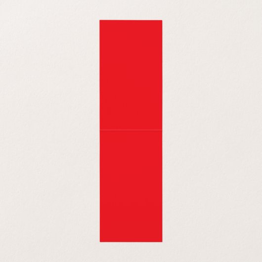 Solid Red Background  Visitenkarten (Innenseite Aufgefaltet)