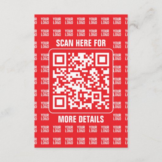 Solid Red Begleitkarte (Vorderseite)