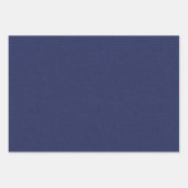 SOLID RED BLUE GREEN LINEN SEHEN PATTER GESCHENKPAPIER SET (Vorderseite 3)