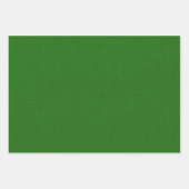 SOLID RED BLUE GREEN LINEN SEHEN PATTER GESCHENKPAPIER SET (Vorderseite)