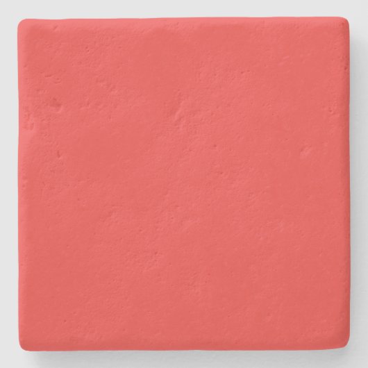 Solid Red Christmas Untersetzer (Vorderseite)