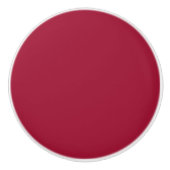 Solid Red Color | Hex# 9E1030 Keramikknauf (Vorderseite)