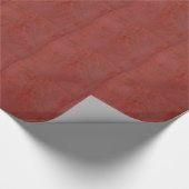 Solid Red Geschenkpapier (Ecke)