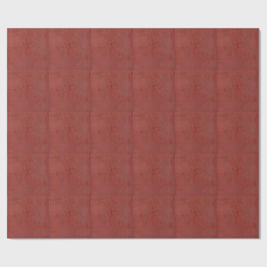 Solid Red Geschenkpapier (Flach)