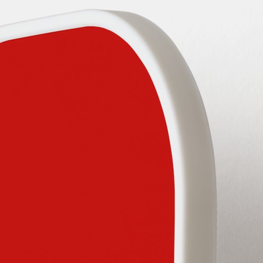 Solid Red Pickleball Schläger (Linke Seite)