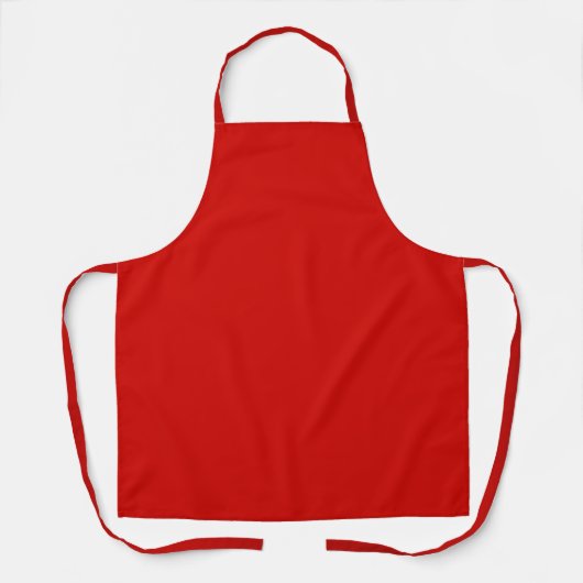 Solid Red Schürze (Vorderseite)