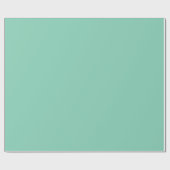 Solid Robin Egg Geschenkpapier (Flach)