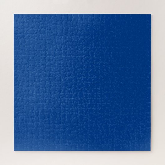 Solid Royal Blue Jigsaw Puzzle - SCHWIERIG! (Horizontal)