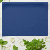 Solid Royal Blue Kitchen Handtuch (Gefaltet)