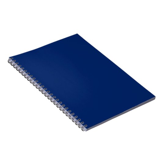 Solid Royal Blue Notepad Notizblock (Rechte Seite)