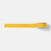 Solid Saffron Gelb Ripsband (Vorderseite)