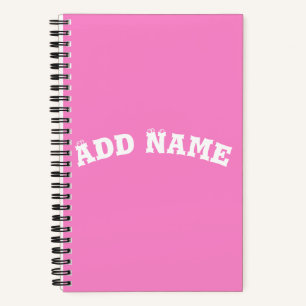 Solid Schlicht Taffy Baby Pink Notizblock