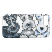 Solid Schnauzers Case-Mate iPhone Hülle (Rückseite (Horizontal))