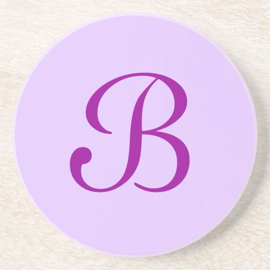 Solid-Serie - Lila Untersetzer (Vorne)