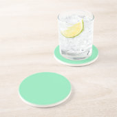Solid Series - Minze grüner Untersetzer (Seite)