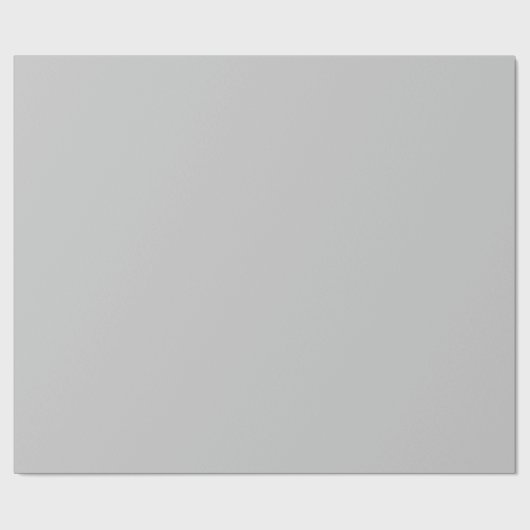 Solid Silver Geschenkpapier (Flach)