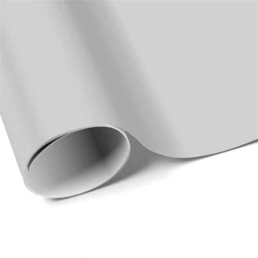 Solid Silver Geschenkpapier (Rolleneckpunkt)