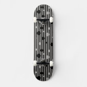 Solid Silver Skateboard (Vorderseite)