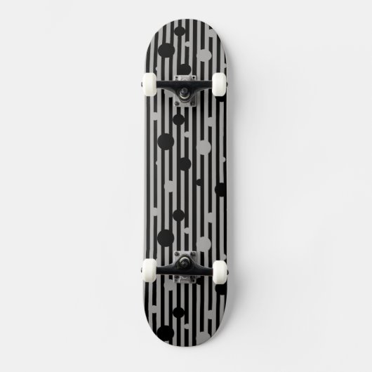 Solid Silver Skateboard (Vorderseite)