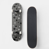 Solid Silver Skateboard (Vorne)