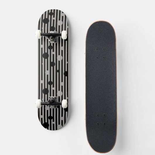 Solid Silver Skateboard (Vorne)