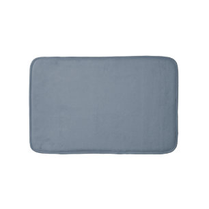 Solid Slate Gray Badematte