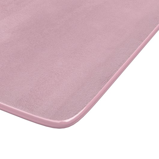 Solid Soft Blush Pink Cutting Board Schneidebrett (Ecke)