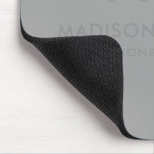 Solid Soft Light Gray Pastel Steel Grau Farbe Mousepad (Ecke)