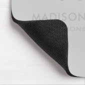 Solid Soft Light Gray Pastel Steel Grau Farbe Mousepad (Ecke)