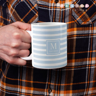 Solid Soft Light Pastel Sky Baby Pulver Blue Color Kaffeetasse