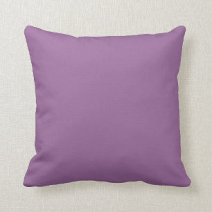 Solid Soft Pulver Lila Helles schlichtes Kissen