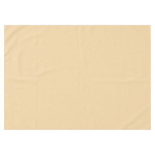 Solid Tan Tischdecke (Vorderseite (Horizontal))